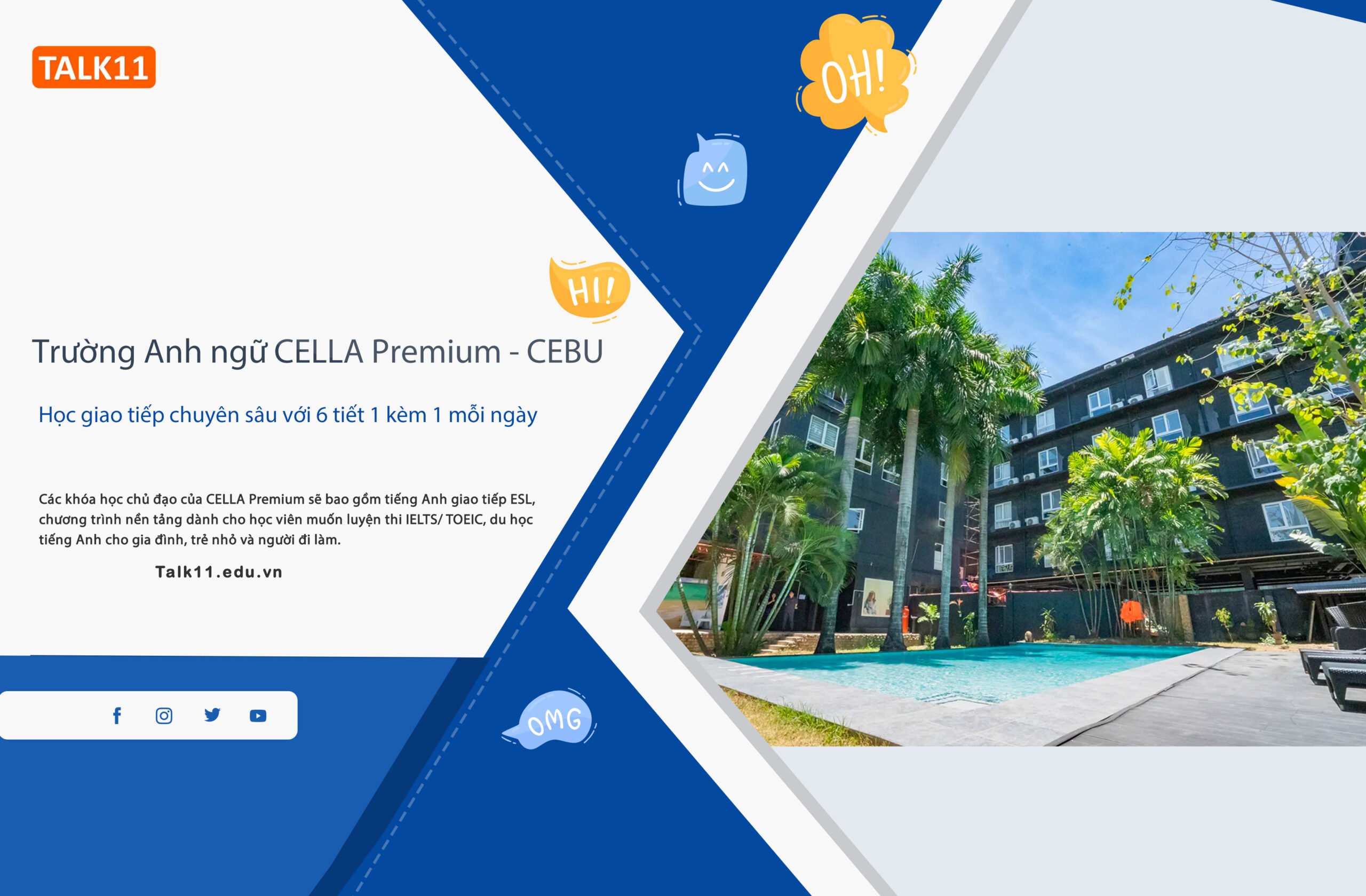 Trường Anh ngữ CELLA Premium - CEBU